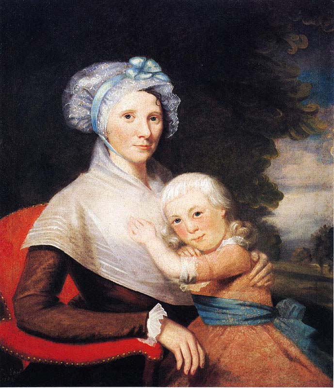 Martha Tennent Rogers and Her Son